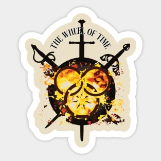 the wheel of time - aes sedai Sticker